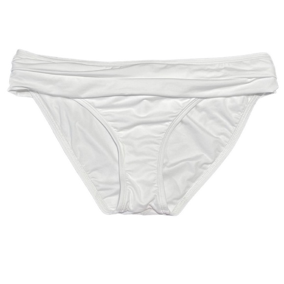 NWT LA BLANCA Island Goddess Shirred Band Hipster Bottom - Picture 3 of 5